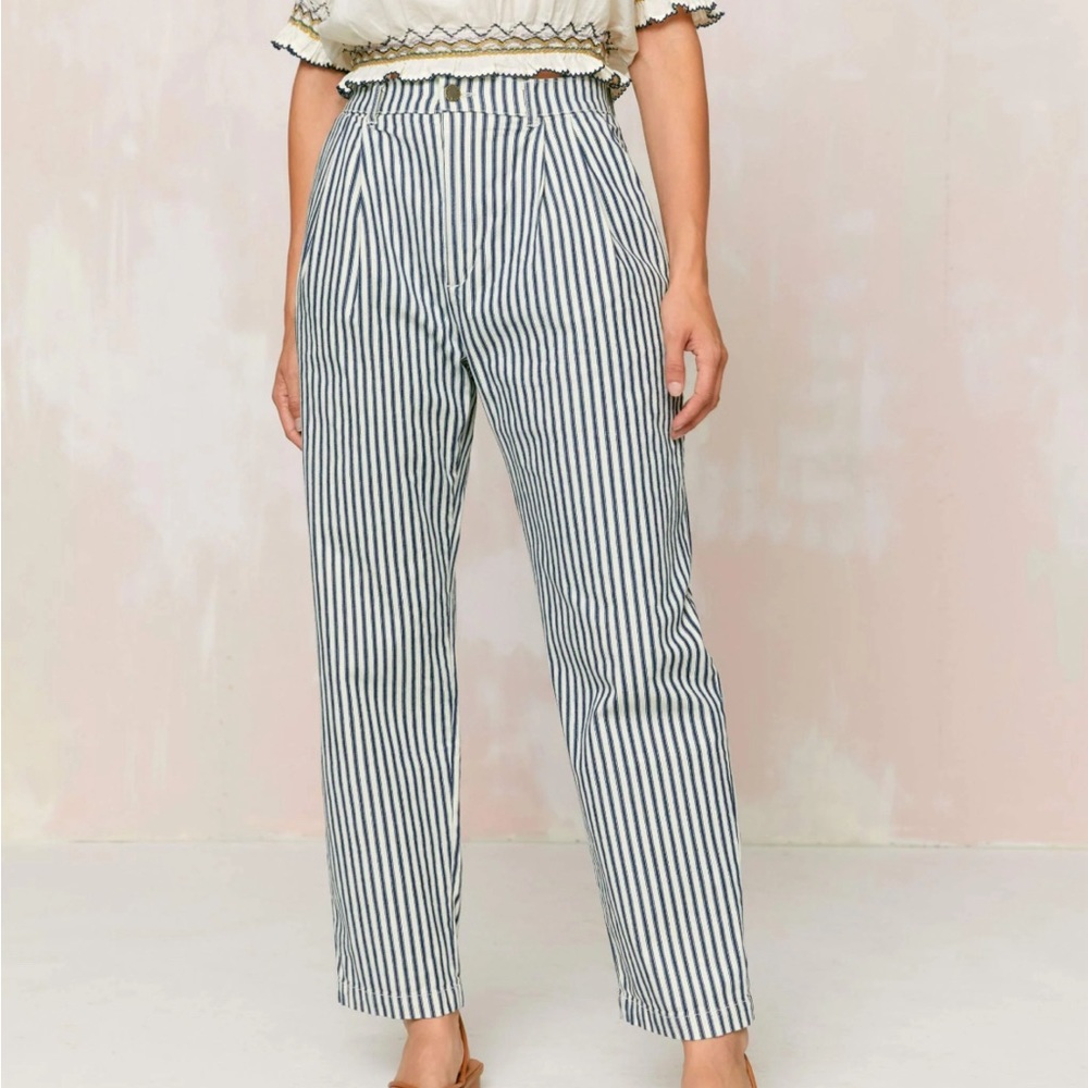 NWOT Christy Dawn The Lena Jean railroad stripe size 27